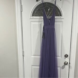 Fashion Nova Purple Maxi Dress